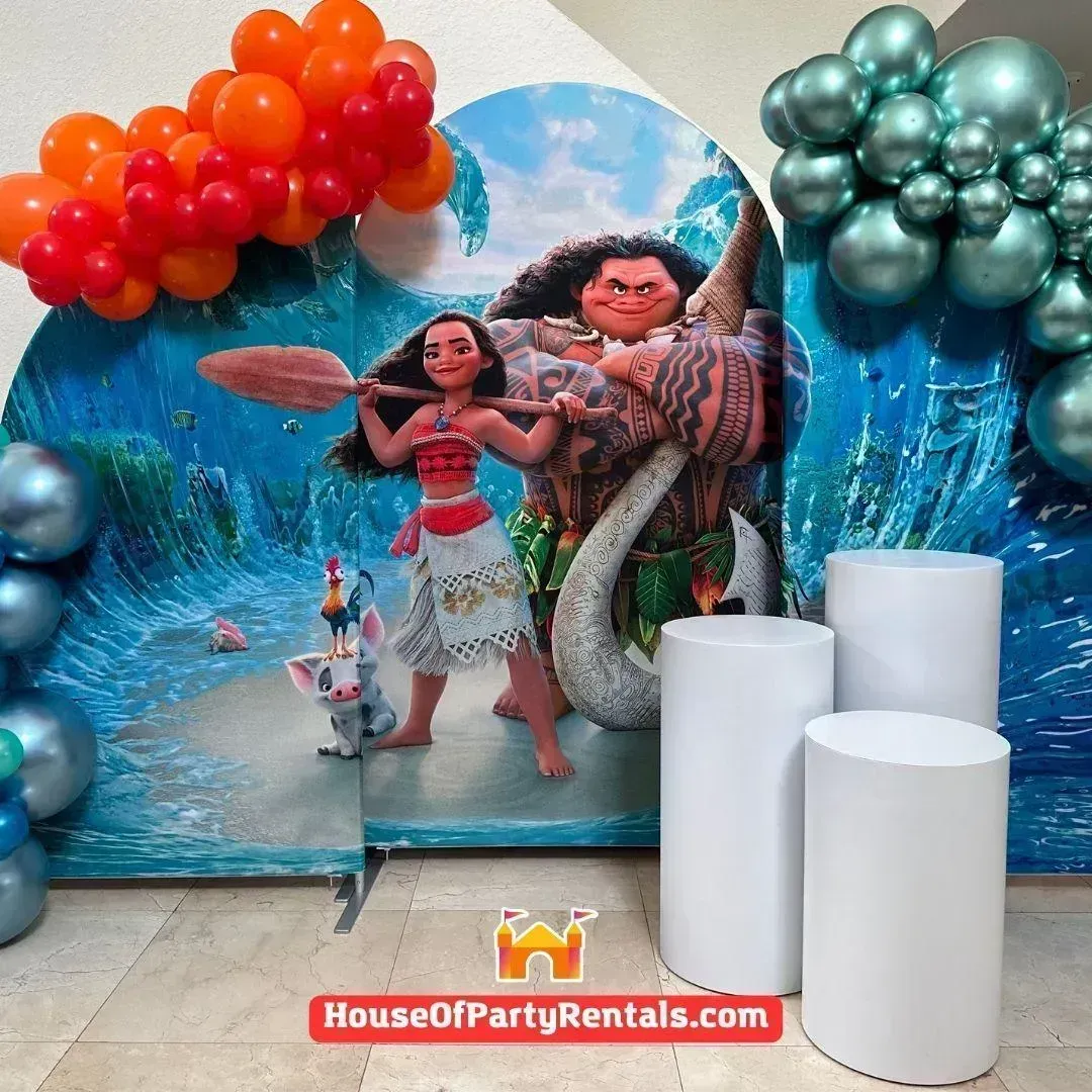 Get Your Moana Birthday Decoration - House Of Party Rentals