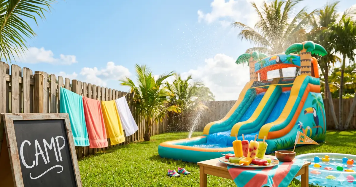 Summer Camp at Home in Miami: Backyard Fun for Kids All Summer
