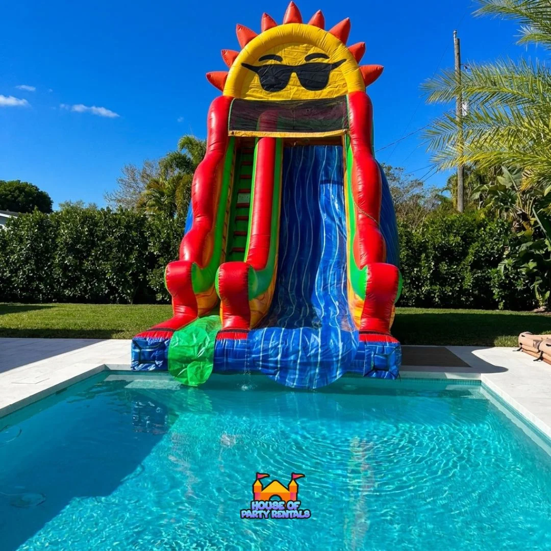 20FT Sun Pool Slide