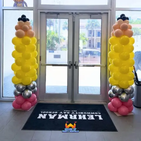 Pencil Balloon Column Decoration – Back to School & Events (8 ft)