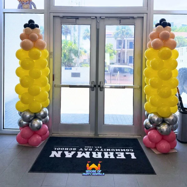 Pencil Balloon Column Decoration – Back to School & Events (8 ft) 1