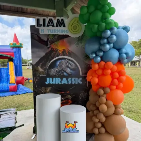 Jurassic Park Birthday Balloon Decoration Package