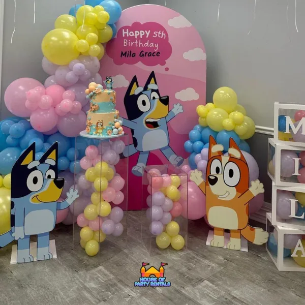 Bluey Birthday Balloon Decoration Package 1