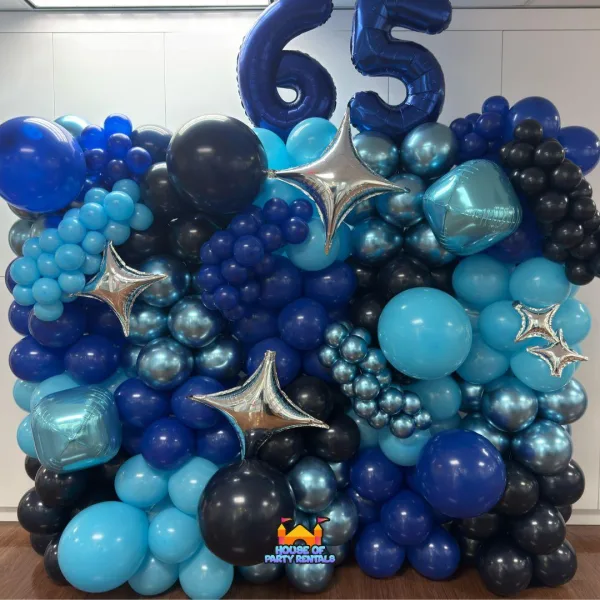 Deluxe Organic Balloon Wall 8x8 1