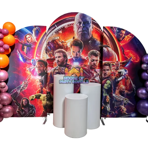 Endgame Avengers Birthday Decoration 4