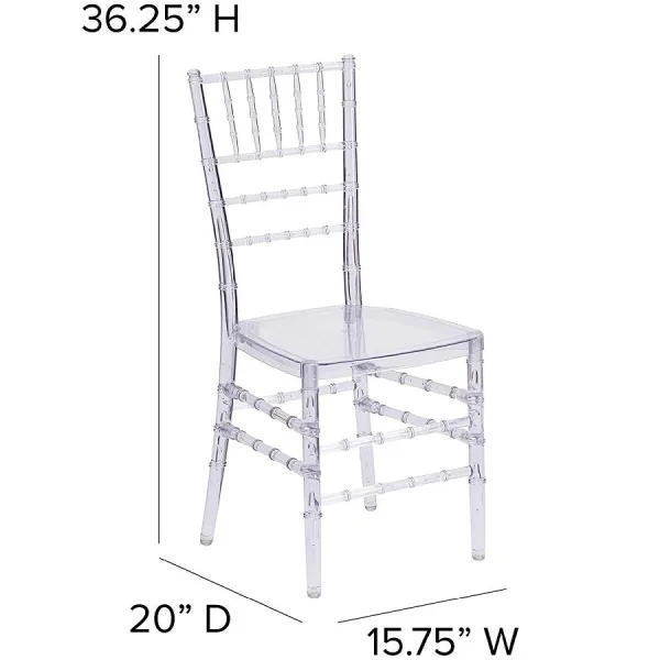 Clear Chiavari Chair Rentals 3